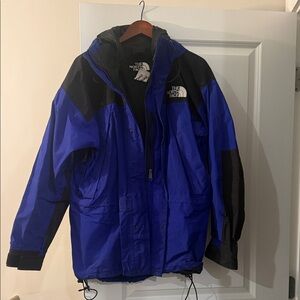 The North Face Royal Blue and Black Outdoor Jacket